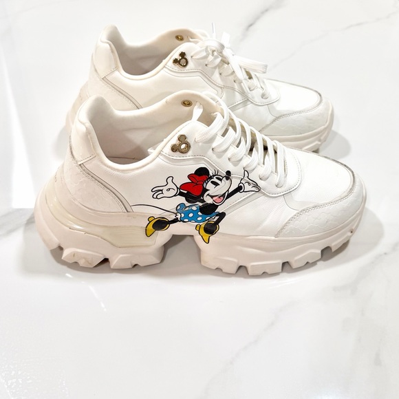 Aldo X Disney 100th Anniversary Chunky Platform Trainer Jogger Size 11 Sneakers - Picture 5 of 9